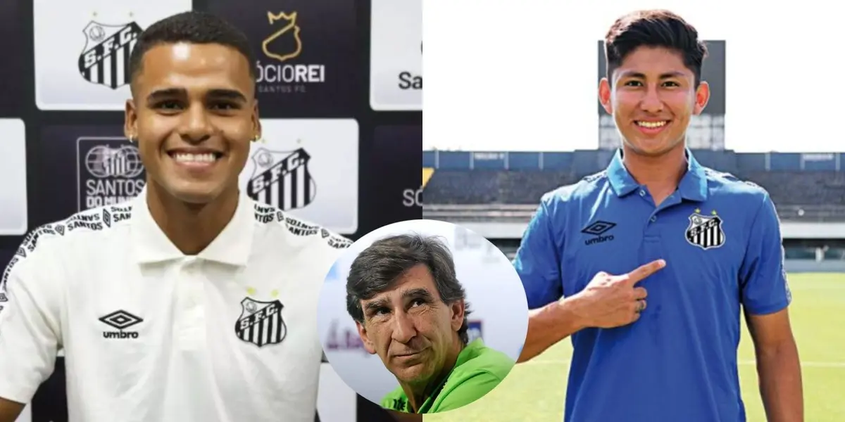 El juvenil del Santos de Brasil manifestó su alegría por ser citado por primera vez para jugar con la Verde.