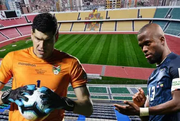 El portero de Bolívar iría de titular ante el conjunto ecuatoriano.