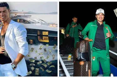 El portugués y unas excéntrico descanso con su familia