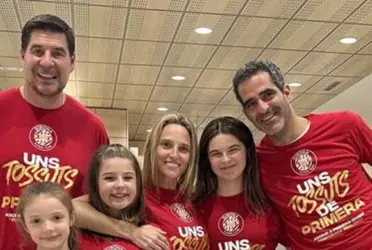 El presidente de La Academia se mostró en redes tras la igualdad de su equipo español.