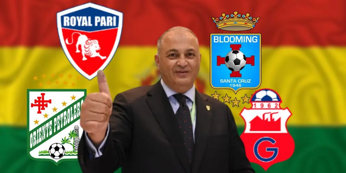 El presidente de la Federación Boliviana de Fútbol tiene mucho trabajo por hacer