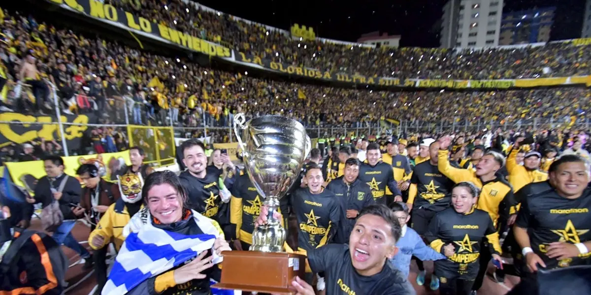 El Tigre es el segundo equipo con más títulos en el fútbol boliviano.