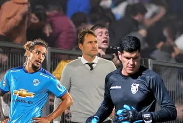 La Academia perdía ante Internacional cuando de repente el partido se detuvo por incidentes.