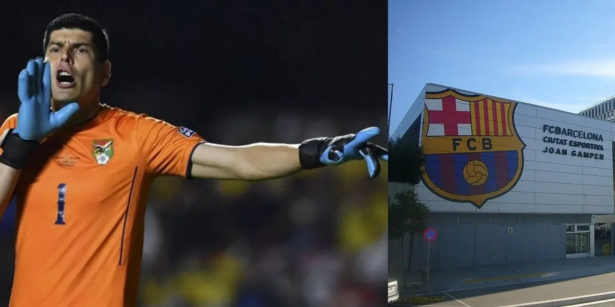 La figura de Barcelna que podría ser reemplazo de Carlos Lampe.