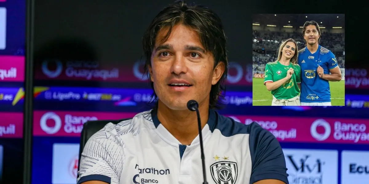 La pareja del delantero boliviano compartió una foto en la que aparece Moreno Martins mostrándose muy elegante.