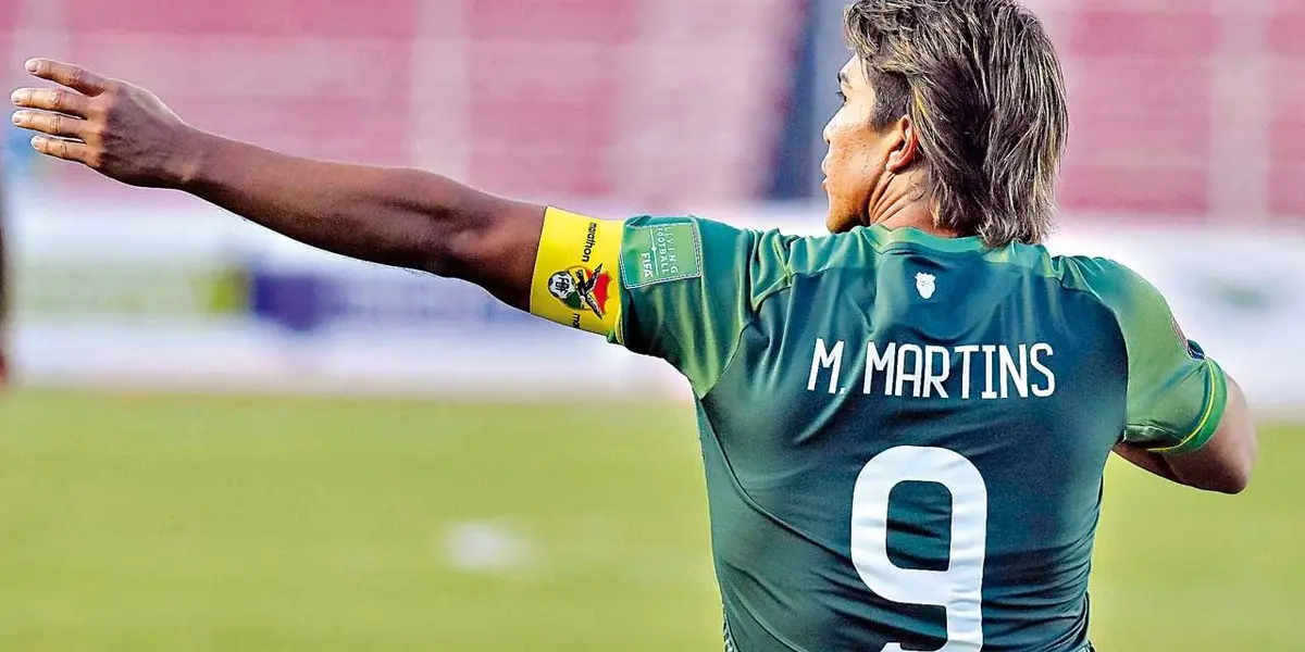 La principal entidad del fútbol en Sudamérica realizó un posteo sobre el delantero boliviano.