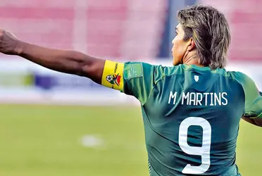 La principal entidad del fútbol en Sudamérica realizó un posteo sobre el delantero boliviano.