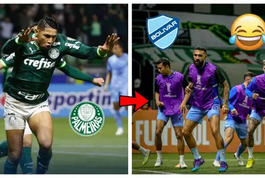 Los aficionados celestes y una excusa que hace reír en la vereda de enfrente