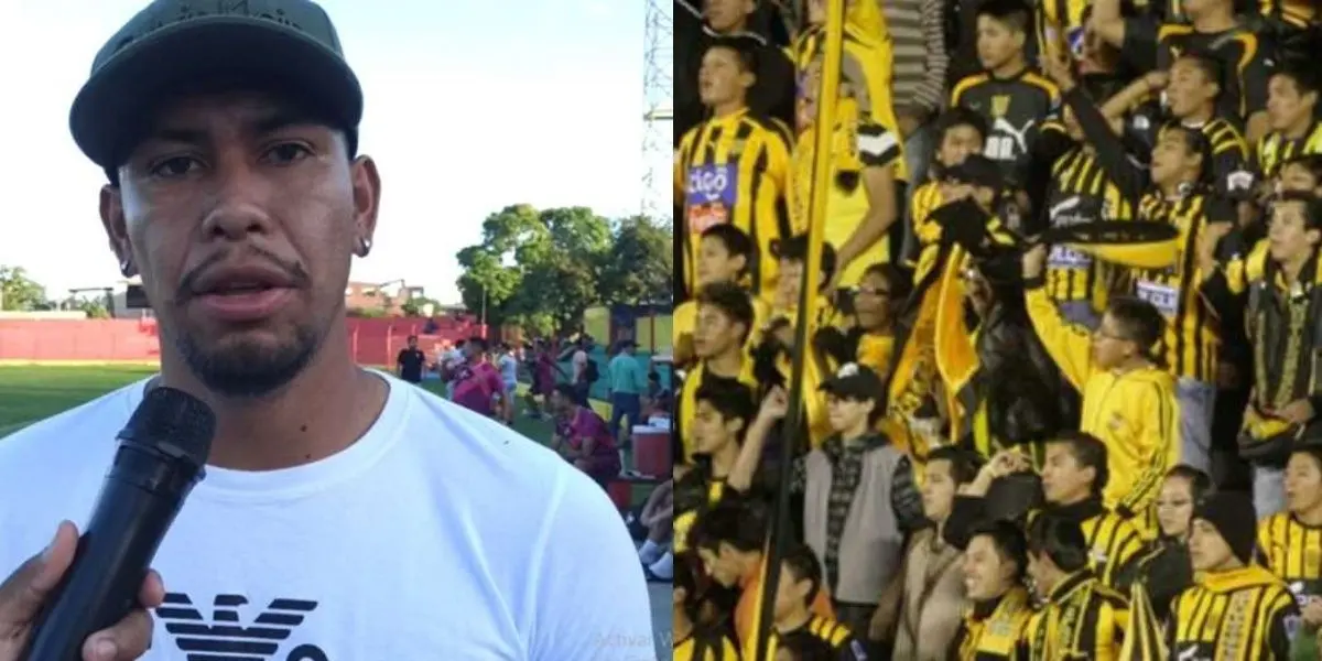 Los dichos del jugador de Gran Mamoré no le gustó nada a los hinchas.