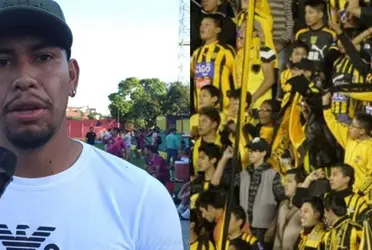 Los dichos del jugador de Gran Mamoré no le gustó nada a los hinchas.
