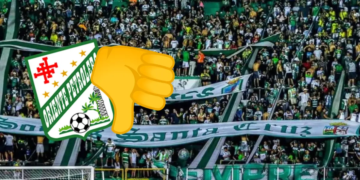 Los fanáticos del "Refinero" se expresaron luego de la caída de su equipo