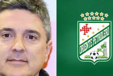 Luego de que Ángel Hoyos se fuera de Oriente Petrolero, el hombre que se encargaría de la dirección técnica del refinero.