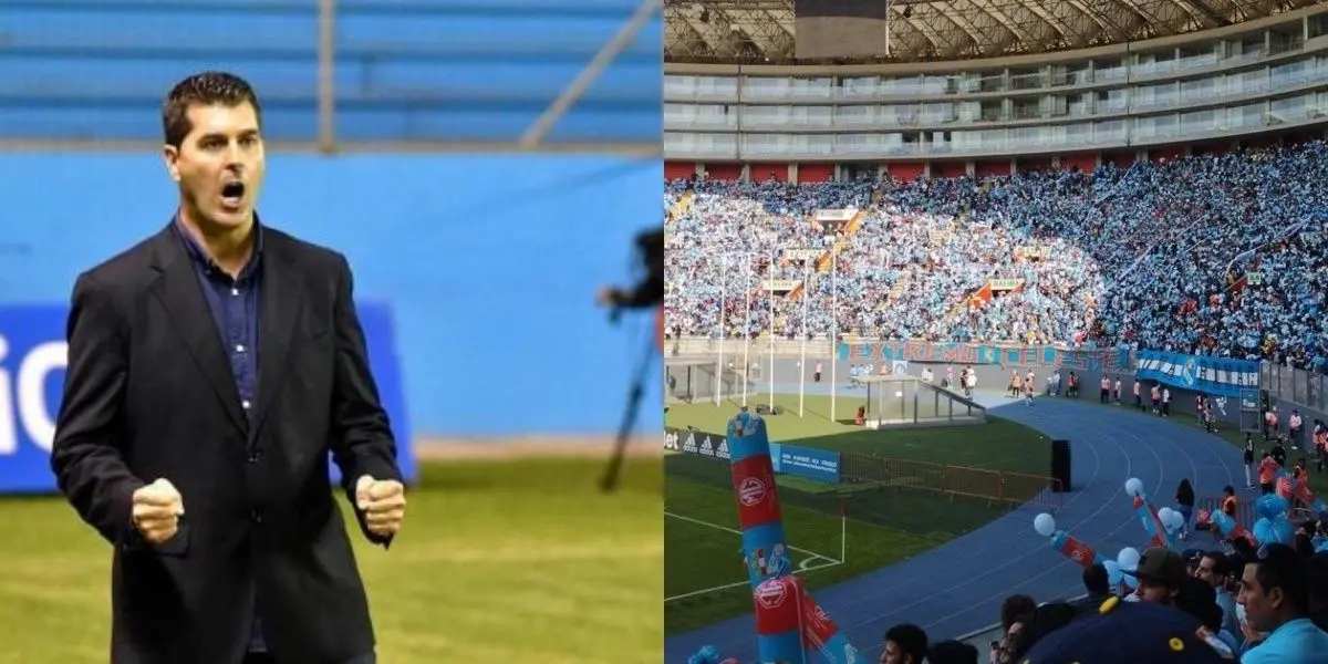 Rescalvo y la reacción con un simpatizante que invadió el campo de juego.