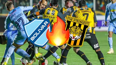 The Strongest y Bolívar brindaron otro espectáculo lleno de goles, lago que se ha hecho costumbre