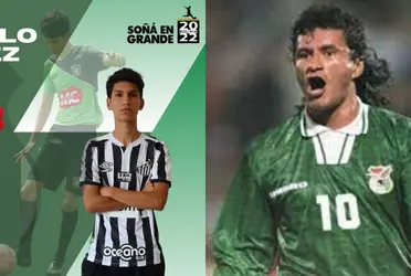 Un jugador juvenil de la selección boliviana Sub-17 entrenó con un equipo brasileño lleno de historia.