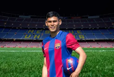 El boliviano proviene de la segunda temporada de España y se prepara ára vestir la camiseta de Barcelona.