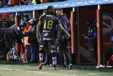 El delantero boliviano ingresó en el minuto 68, en el empate sin goles contra Libertad.