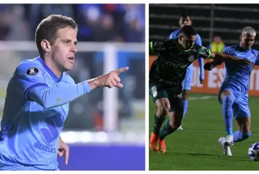 El equipo boliviano derrotó al conjunto brasilero por 3-1 en el debut, de ambos, por la Copa Libertadores. 