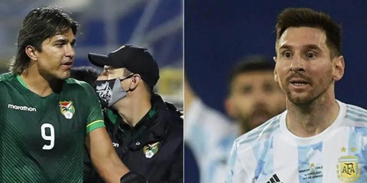 El goleador boliviano mostró su admiración por una figura de un país limítrofe pero sorprendentemente no es argentino. 