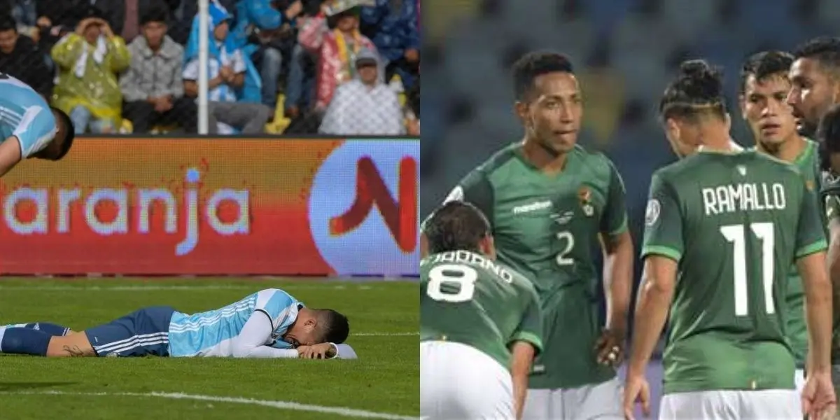 El jugador que aman en Bolivia y es el verdugo de los argentinos. 