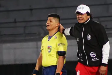La Asociación Boliviana de Árbitros de Fútbol expuso a Álvaro Peña, y esperan una sanción contra él.