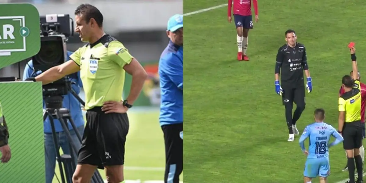 Le echaron a varios jugadores y el entrenador mostró su disconformidad con el arbitraje. 