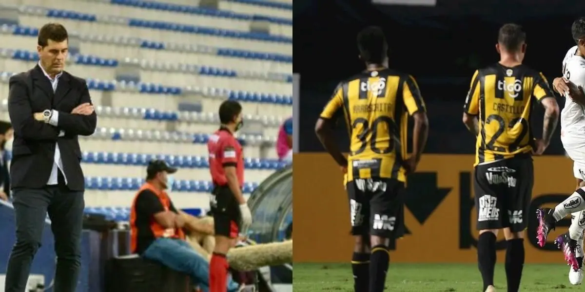 Rescalvo volvió a confiar en su jugador que le volvió a fallar en el campo de juego. 