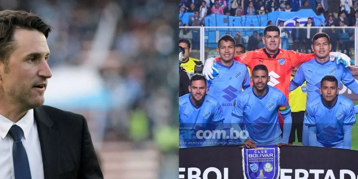 Un histórico jugador de Bolívar habló sobre Biñat. 
